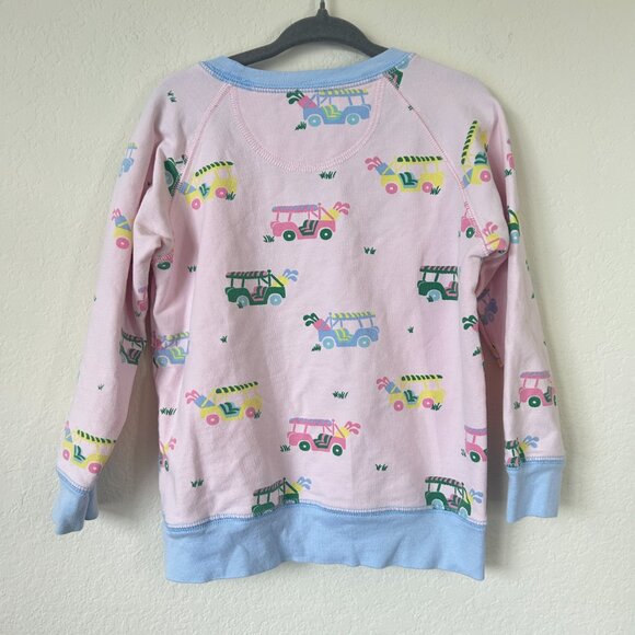 Beaufort Bonnet Company Top Todller Girls 4T Pink Cassidy Comfy Crewneck Spring - Picture 6 of 7
